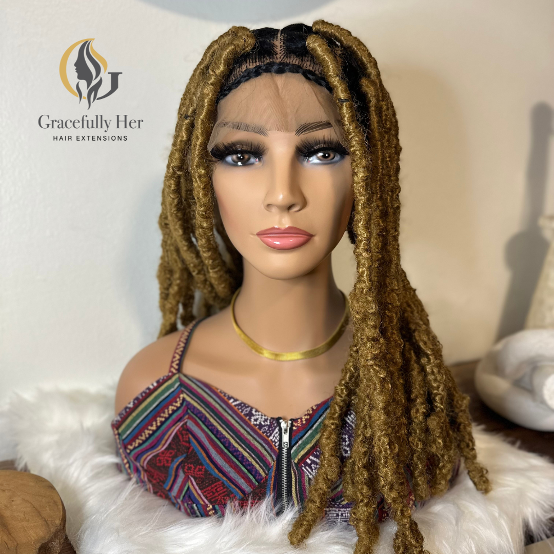 GRACEFULLY HER BUTTERFLY FAUX LOCS BRAIDED WIG