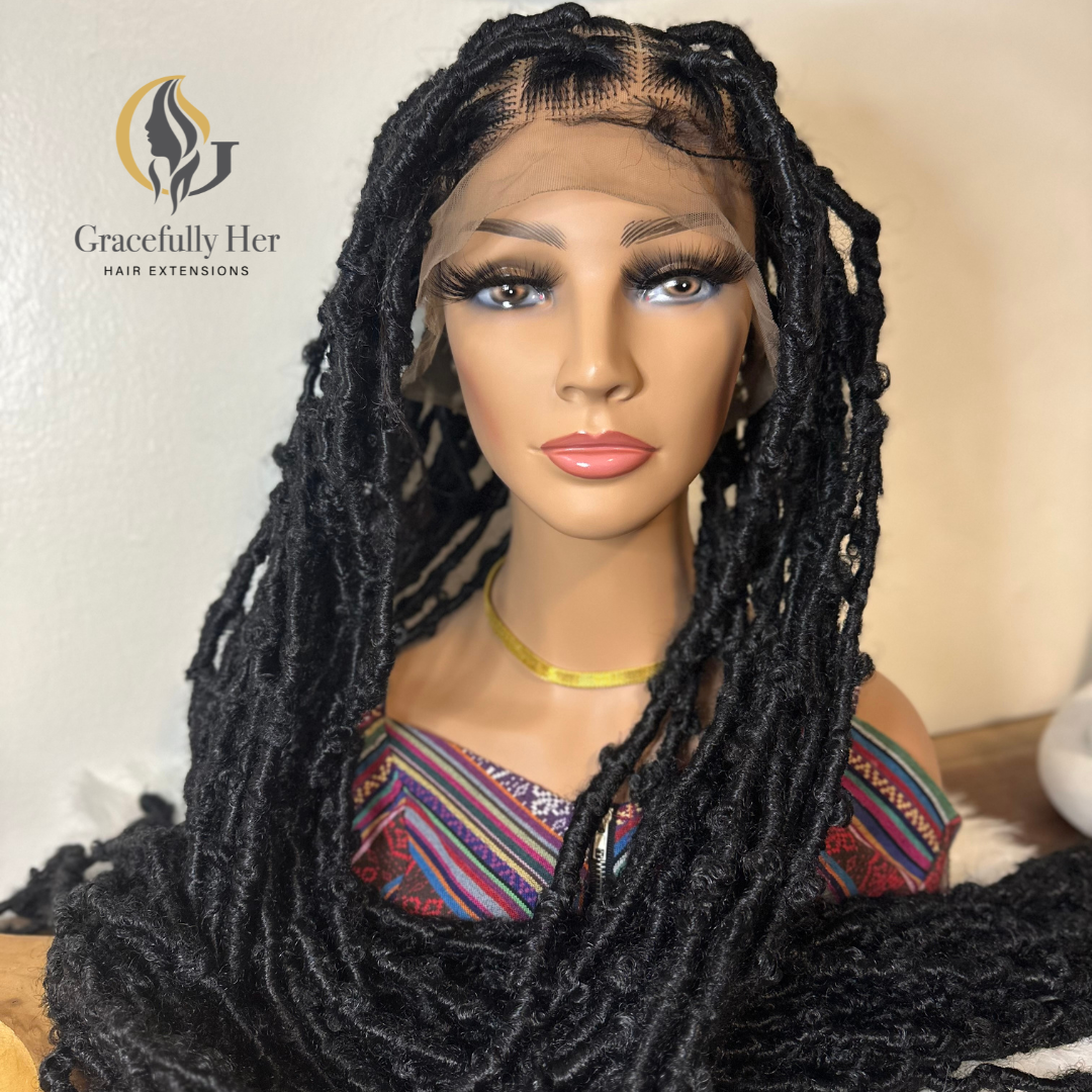 GRACEFULLY HER 48" FAUX BRAIDED LOCS